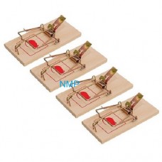 NTI Mouse traps 4 Pack Wood