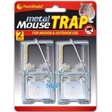 Pestshield 2 pack Metal Mouse Traps